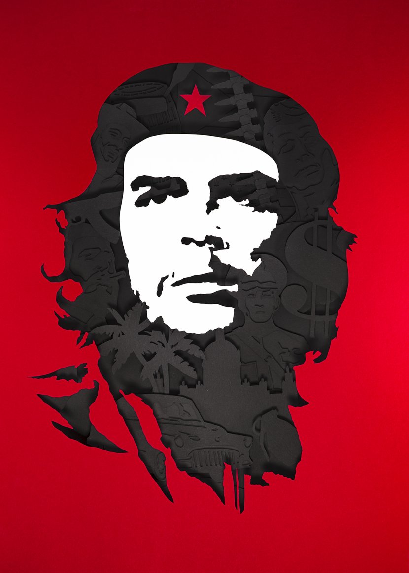 Che Guevara Rosario Cuban Revolution Guerrilla Warfare - Facial Hair Transparent PNG