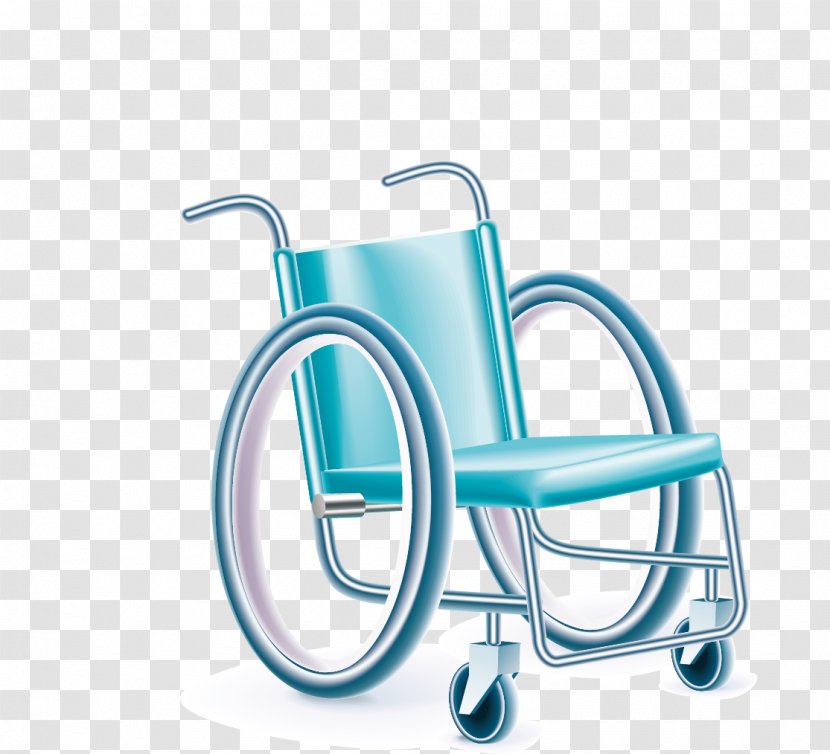 Can Stock Photo Clip Art - Medicine - Blue Wheelchair Transparent PNG