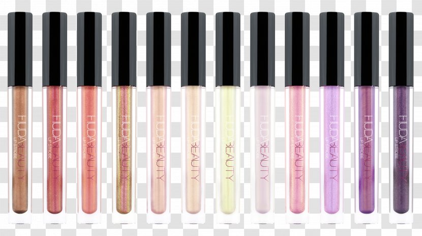 Huda Beauty Lip Strobe Cosmetics Gloss Sephora Obsessions Palette - Desert Dusk Eyeshadow - Lipstick Transparent PNG