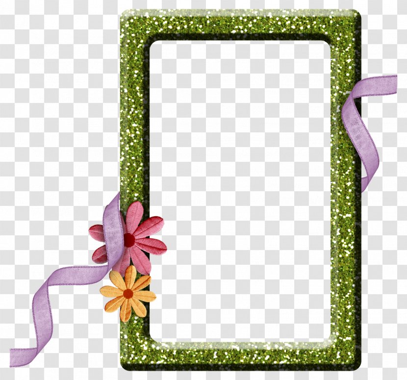 Picture Frames Purple Rectangle Flower Dress Transparent PNG