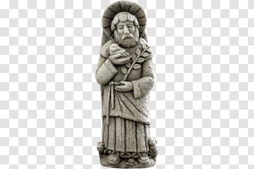 Statue Cathedral Basilica Of St. Francis Assisi Sculpture Saint Figurine - Stone Carving Transparent PNG