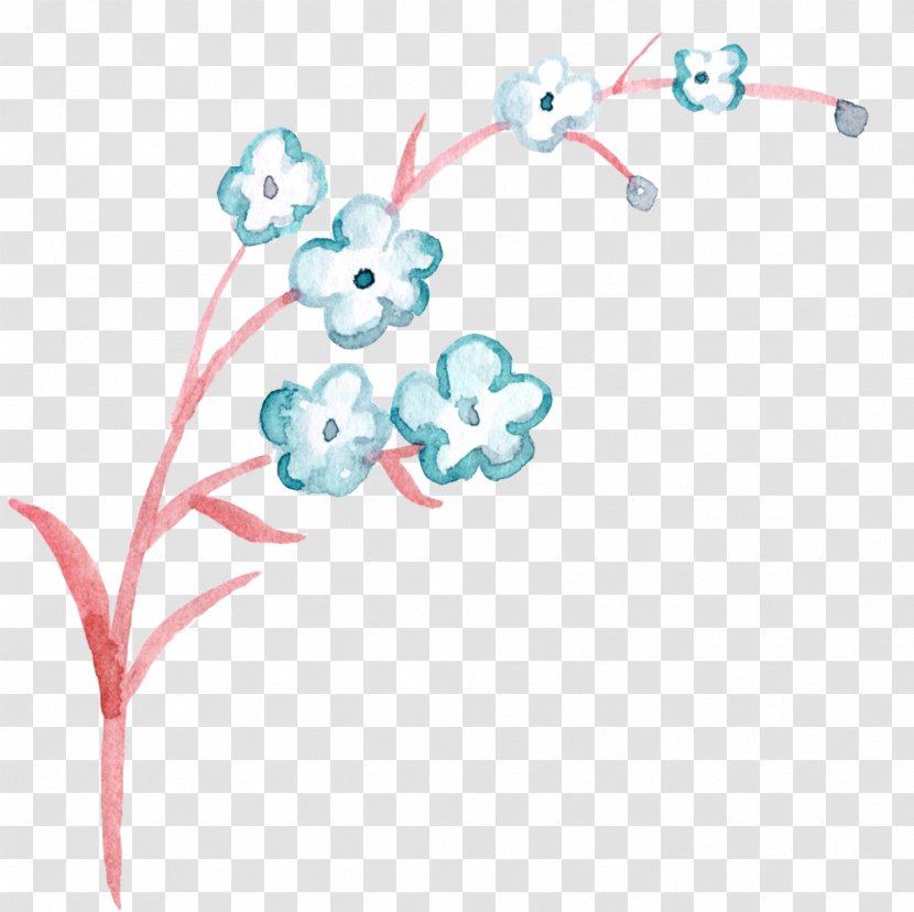 Watercolor Painting Clip Art - Point - Flowers Transparent PNG