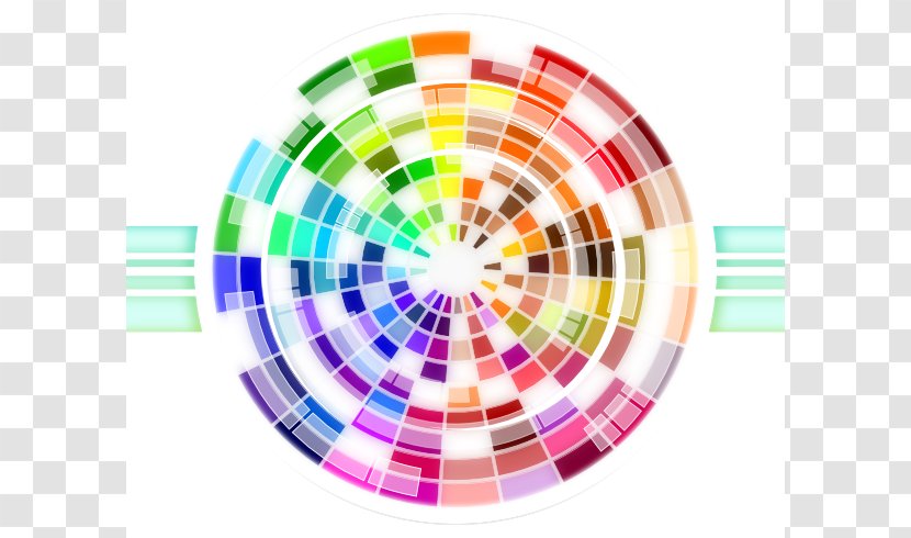 Color Wheel Theory Clip Art - Red - Circle Cliparts Transparent PNG