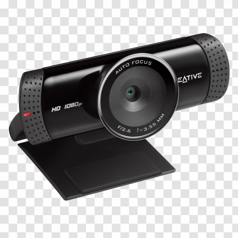 Webcam High-definition Television 1080p Creative Live! Cam Connect HD 1080 Web Camera Video - Live Hd Transparent PNG