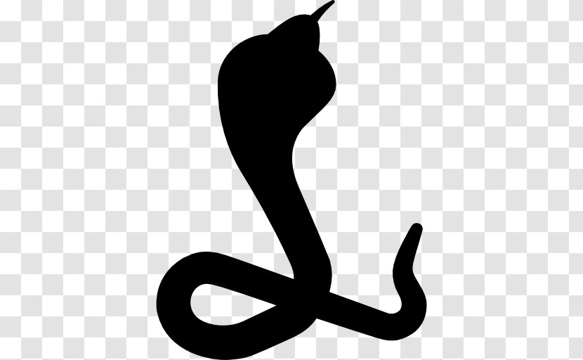 Snake Cobra - Black And White - Anaconda Transparent PNG