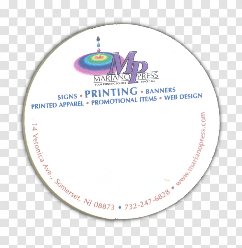 Tea Circle Brand Coasters Font Transparent PNG