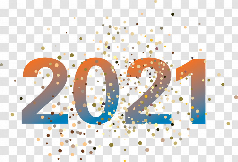 2021 Happy New Year 2021 New Year Transparent PNG