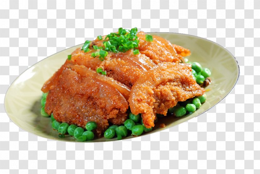 Fried Chicken Asian Cuisine Sichuan Fenzheng Rou - Condiment - Peas Fenzhengrou Transparent PNG