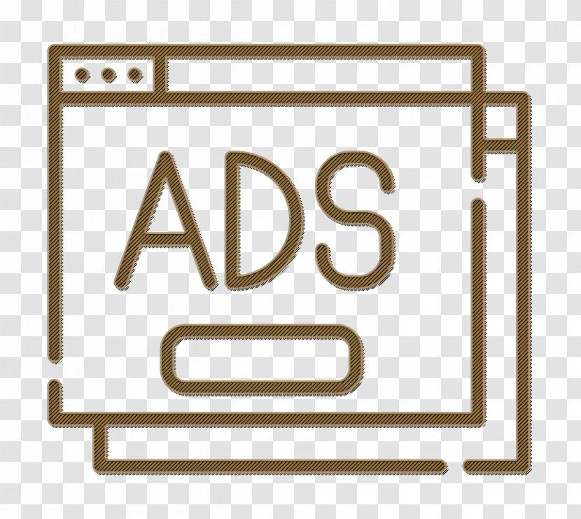 Web Design Icon Ad Icon Ads Icon Transparent PNG