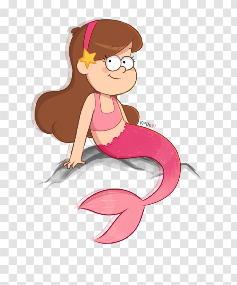 Mabel Pines Drawing Mermaid - Cartoon Transparent PNG