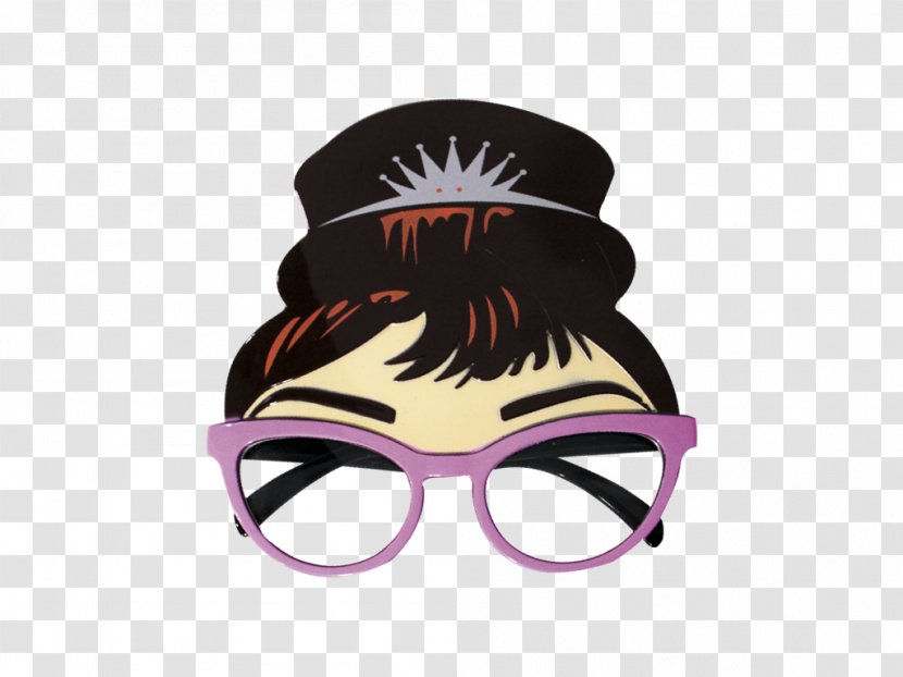 Glasses Goggles Costume Clothing Accessories - Violet - Audrey Pattern Transparent PNG
