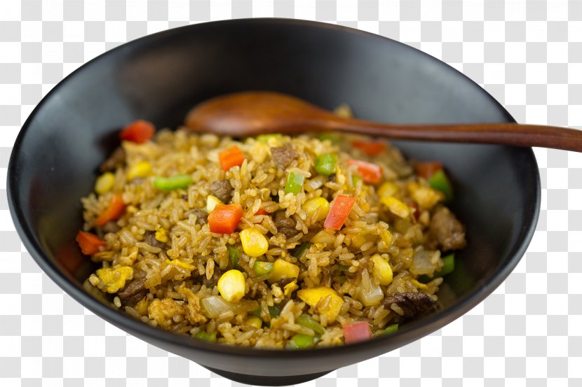 Yangzhou Fried Rice Chahan Bowl - Curry - A Of Free Buckle Material Transparent PNG