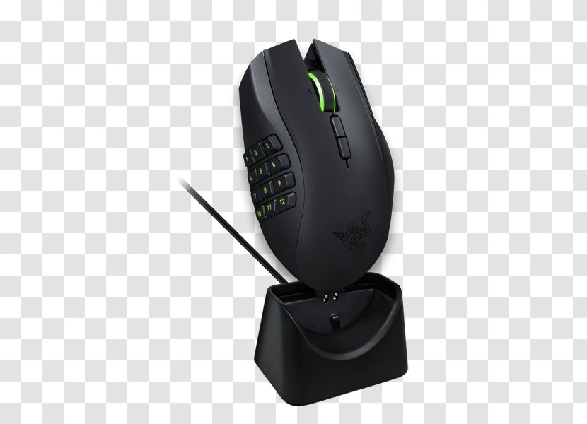 Computer Mouse Razer Naga Epic Chroma Inc. Wireless - Button Transparent PNG