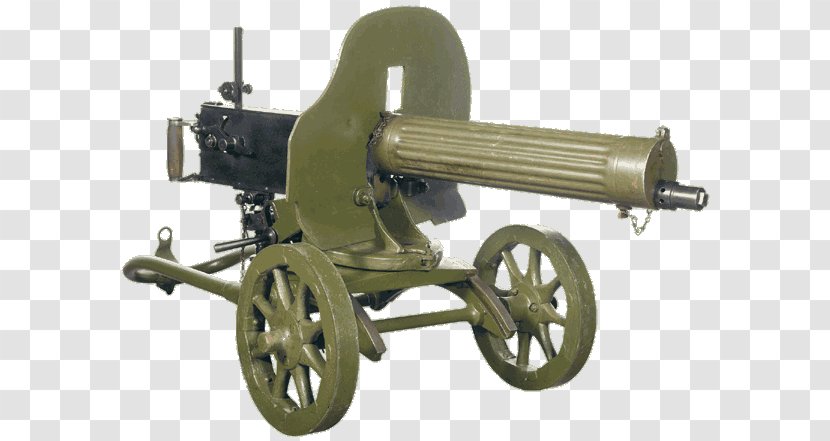 First World War Maxim Gun Heavy Machine MG 08 - Light Transparent PNG