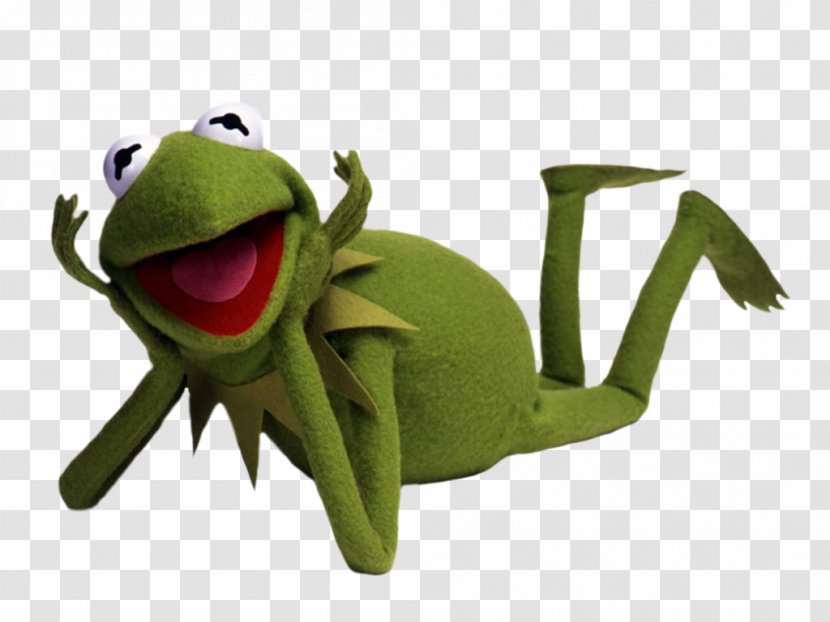 Kermit The Frog Fozzie Bear Miss Piggy T-shirt - Organism - Laying Transparent PNG