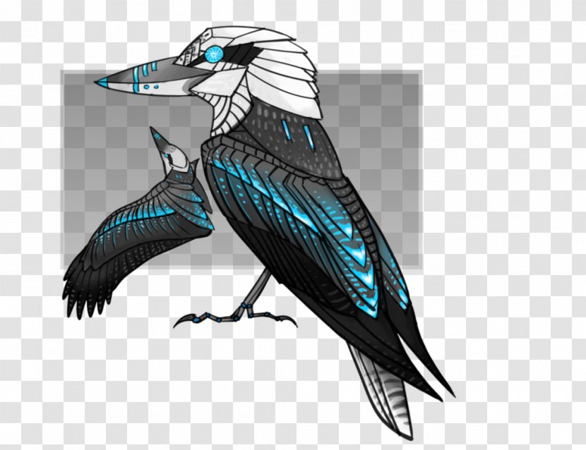 Blue Jay Feather Beak - Crow Like Bird Transparent PNG