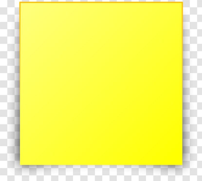 Post-it Note Paper Sticker Yellow - Freelancers Union - Sticky Notes Transparent PNG