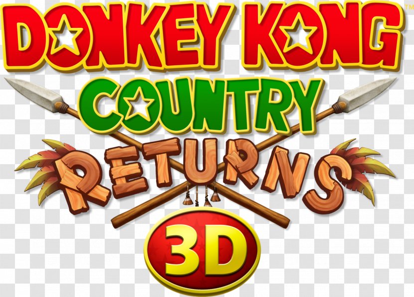 Donkey Kong Country Returns Wii Nintendo 3DS - Recreation Transparent PNG