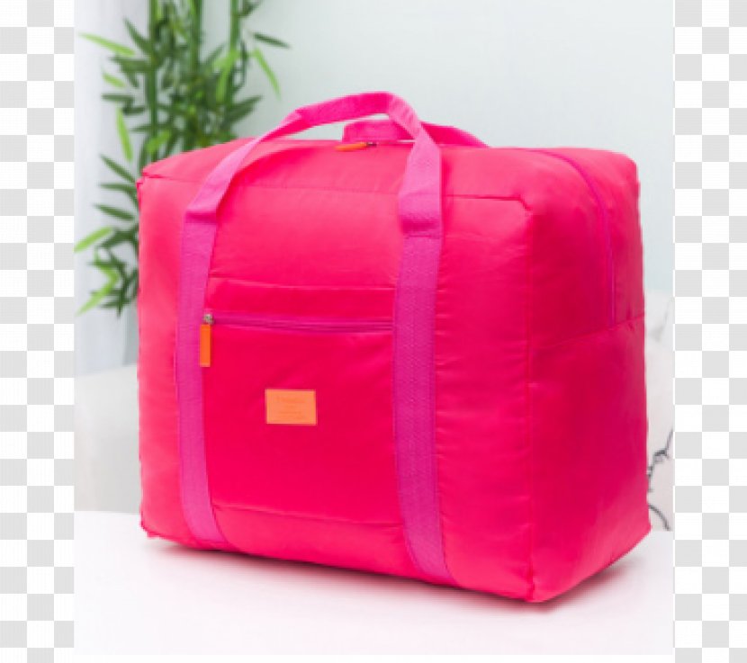 Baggage Suitcase Travel Duffel Bags - Magenta - Women Bag Transparent PNG