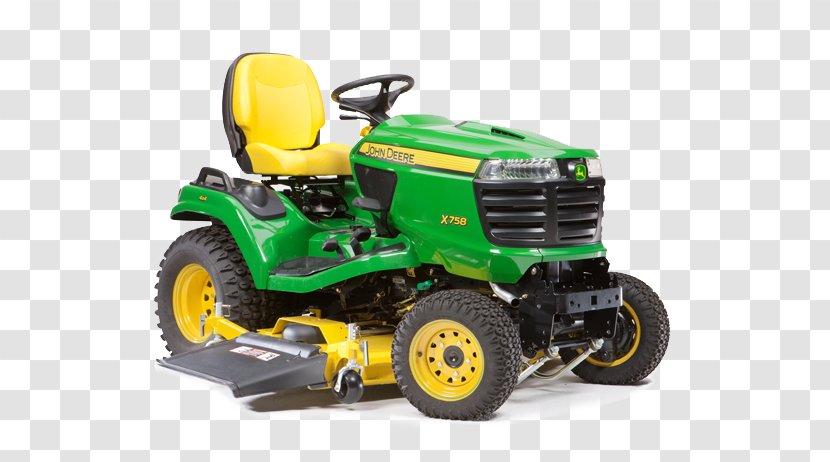 John Deere Tractor Lawn Mowers Riding Mower Agricultural Machinery - Agriculture Transparent PNG