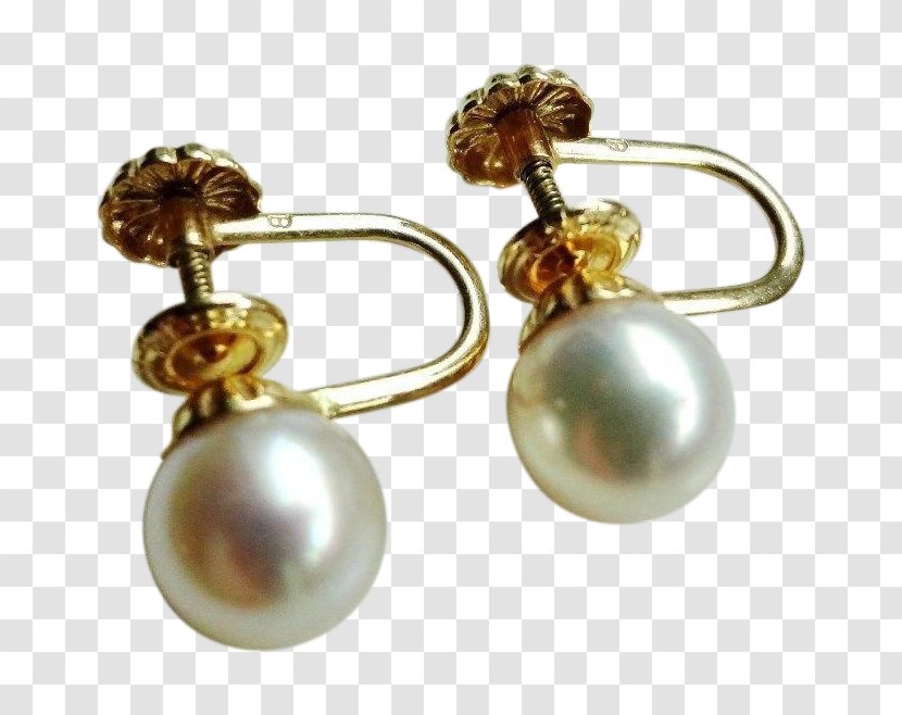 Pearl Earring Body Jewellery Transparent PNG