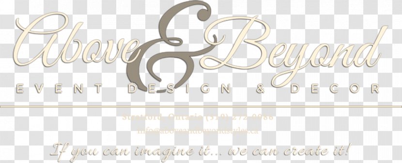 Logo Brand Body Jewellery Line Font - Above And Beyond Transparent PNG