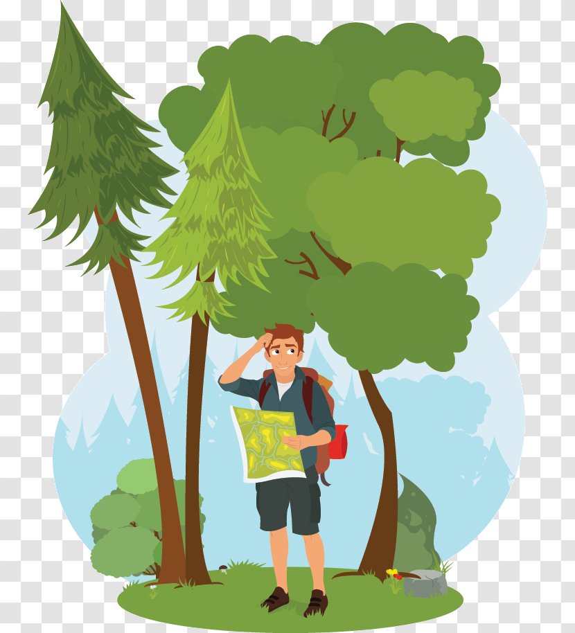 Nature Hiking Clip Art - Camping Transparent PNG