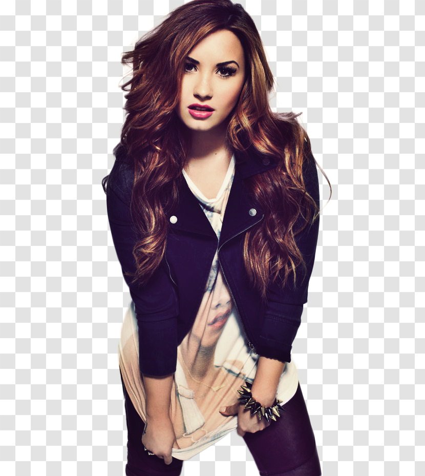 Demi Lovato Magazine Photo Shoot - Heart Transparent PNG