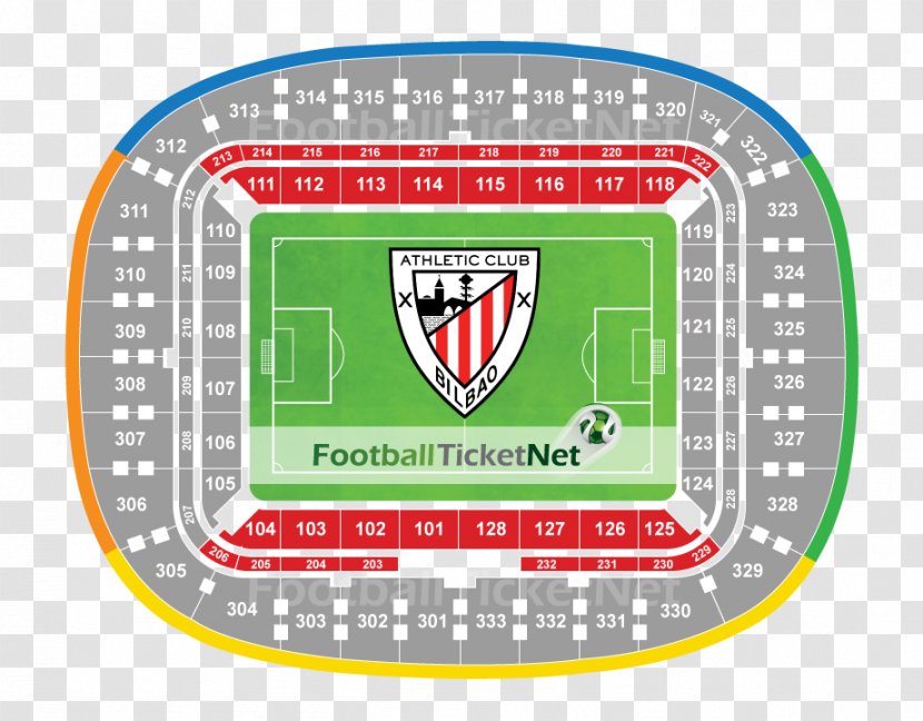 2017–18 UEFA Europa League Athletic Bilbao Label Stadium - Area - Seating Transparent PNG