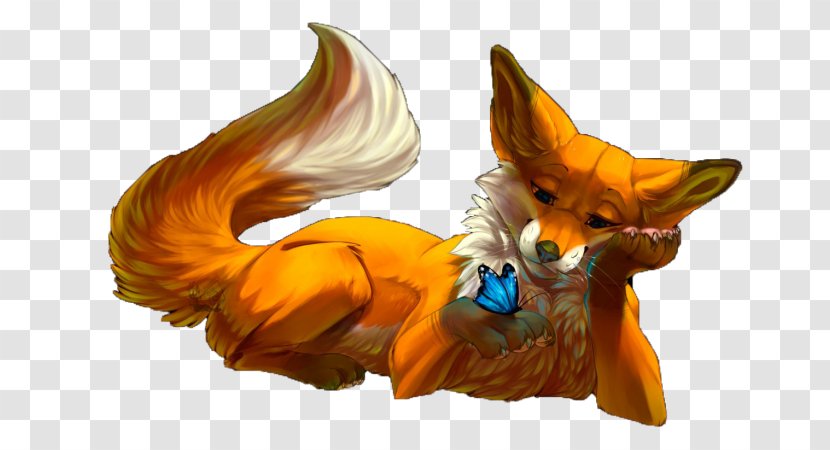 Red Fox Animal Sticker Illustration - Heart Transparent PNG