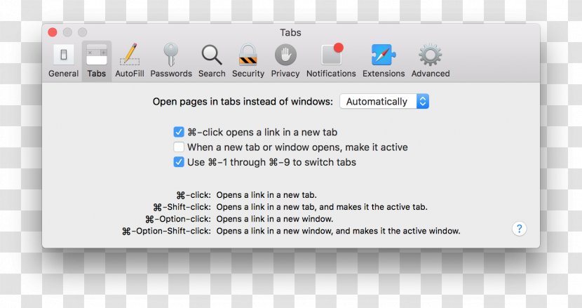 MacBook Tab Safari MacOS Web Browser - Macbook - Trim Tabs Transparent PNG
