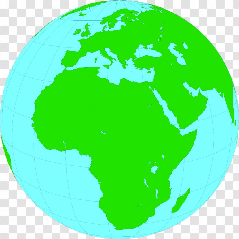 Europe Globe Blank Map - Wikipedia - Africa Cliparts White Transparent PNG