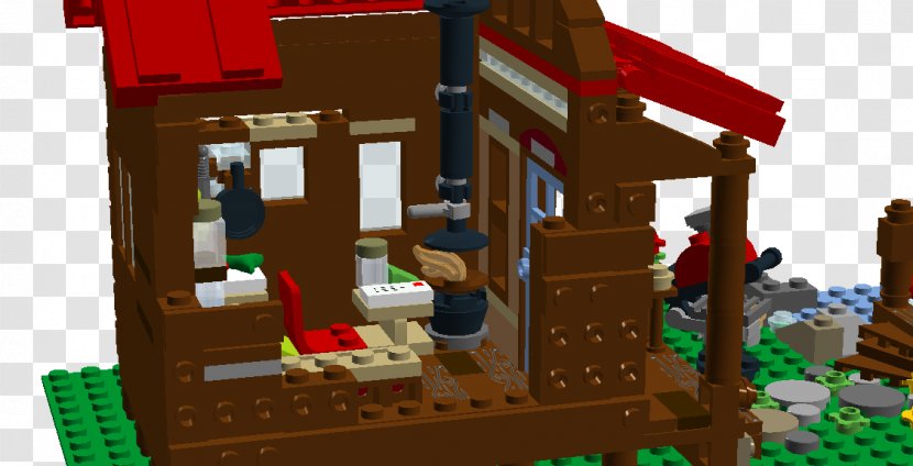 LEGO Digital Designer House Lego Ideas Minifigure - Game - Lakeside Cabin Transparent PNG