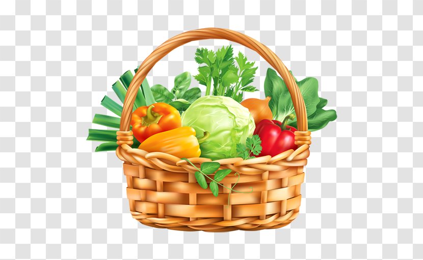 Vegetable Vegetarian Cuisine Basket Clip Art - Food Storage Transparent PNG