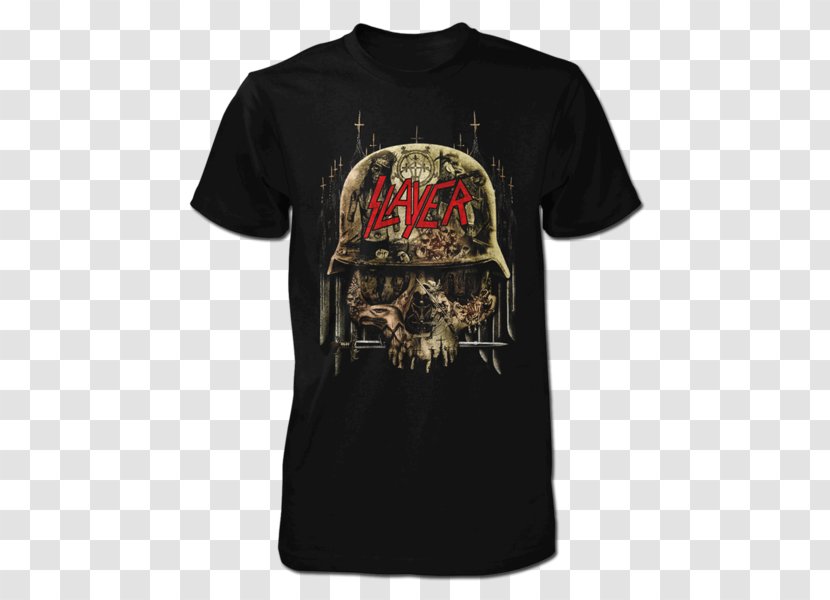 Long-sleeved T-shirt Anthrax Concert - Tshirt - Skull Printing Transparent PNG