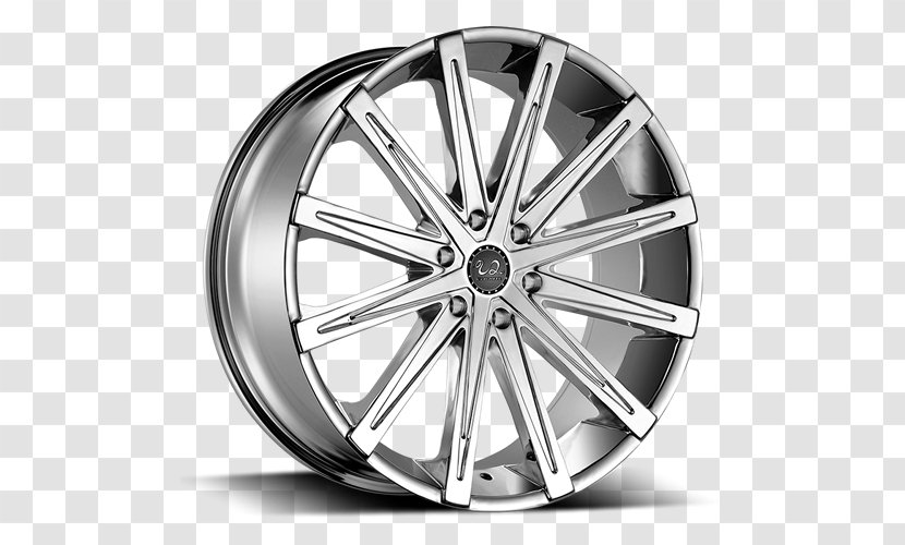 Alloy Wheel Spoke Tire Bicycle Wheels - Car Transparent PNG