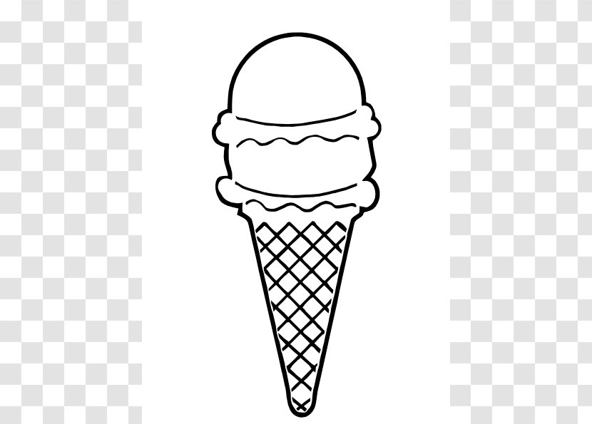 Ice Cream Cone Sundae Clip Art - Social - Cliparts Transparent PNG