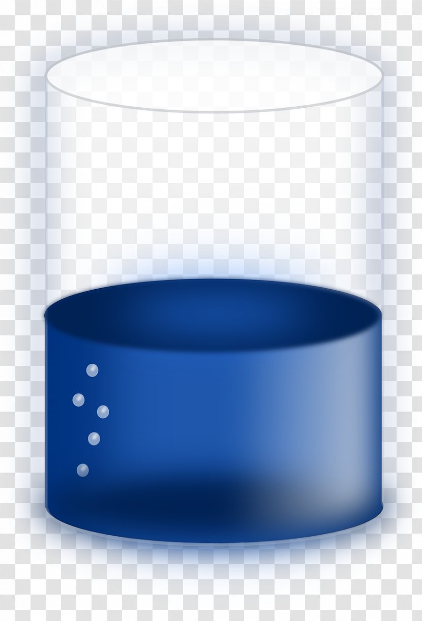 Cylinder Liquid Beaker Clip Art - Raster Graphics - Water Glass Transparent PNG