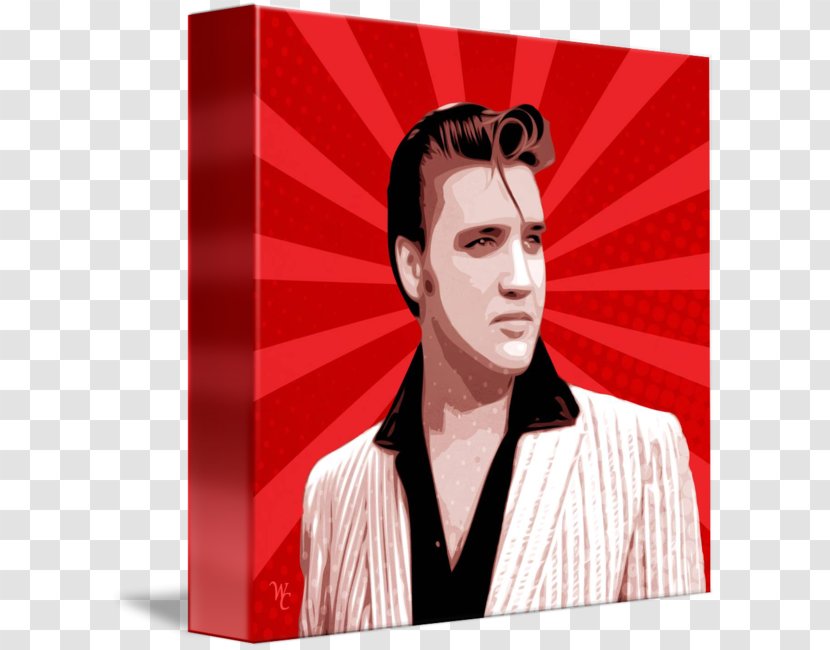 Elvis Presley Graceland The Marquis D'Afflitto On A Staircase Pop Art - Silhouette - Painting Transparent PNG