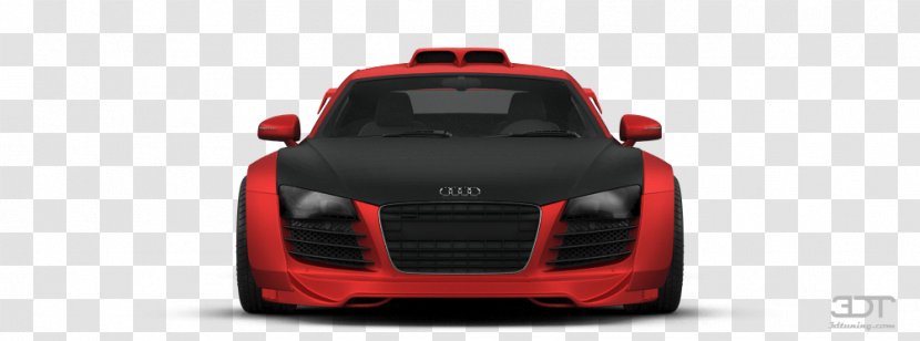 Concept Car Audi R8 Le Mans Automotive Design - Model Transparent PNG