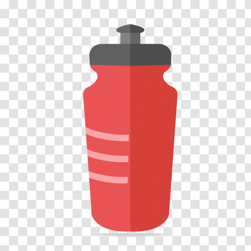 Fire Extinguisher Red Water Bottle - Drinkware - Vector Material Transparent PNG