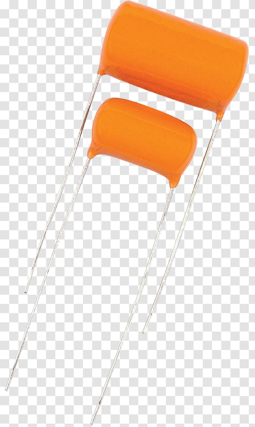 Chair Polypropylene - Orange Transparent PNG