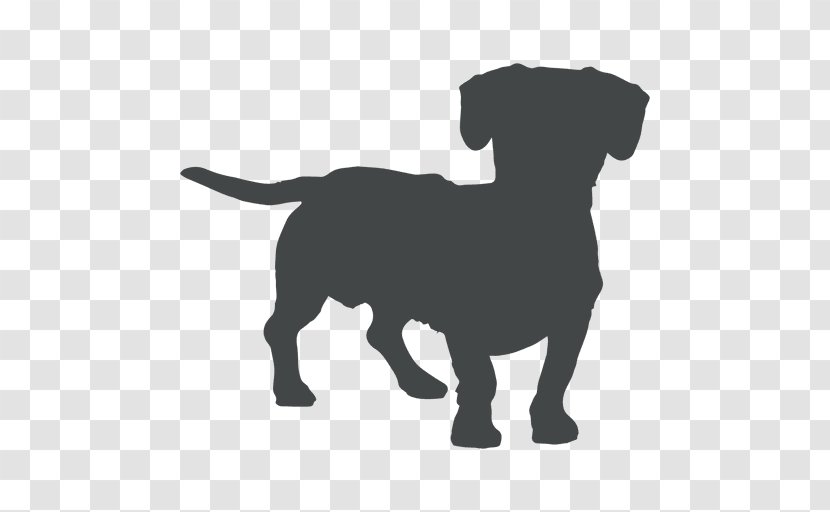 Pug Dachshund Clip Art Image - Tail - Cao Transparent PNG