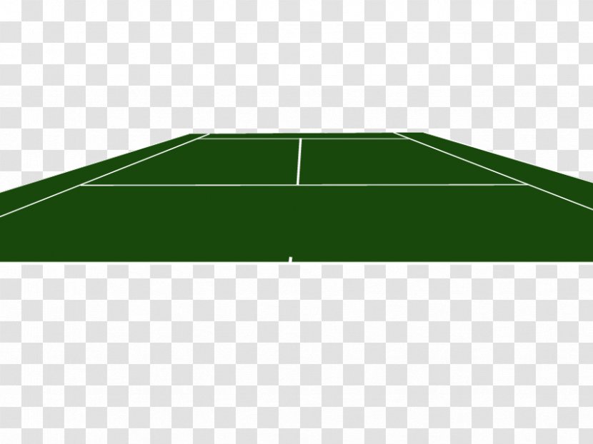 Artificial Turf Tennis Centre Line Point Angle Transparent PNG