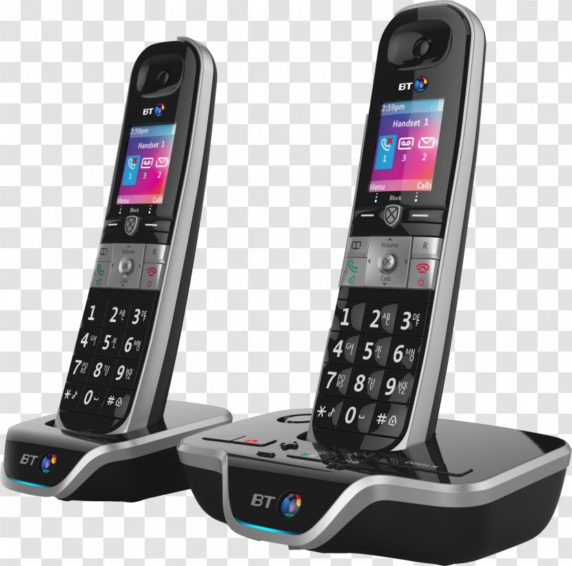 Cordless Telephone Mobile Phones Answering Machines Call - Phone Transparent PNG