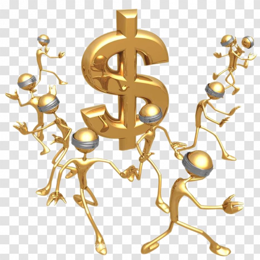 Chinese Zodiac Wealth Finance - November - Dollar Gold Villain Transparent PNG