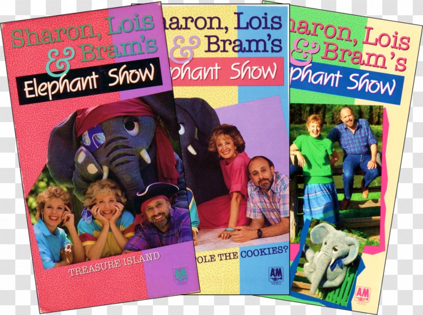 VHS Pet Fair Who Stole The Cookies Sharon, Lois & Bram Videotape - Advertising Transparent PNG