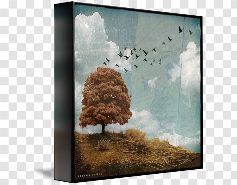 Painting Landscape Tree Transparent PNG