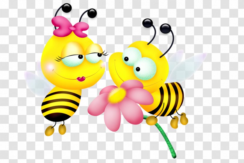 Honey Bee Insect Bumblebee Clip Art - Happiness Transparent PNG