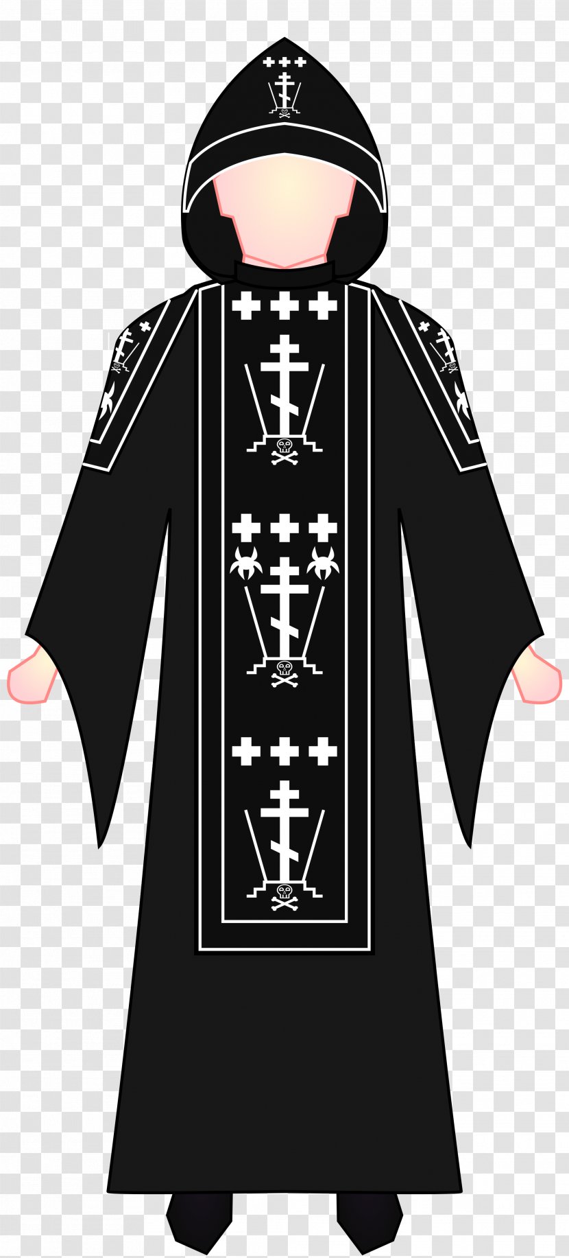 Vestment Eastern Orthodox Church Priest Clergy Choir Dress - Sleeve - Neck Transparent PNG